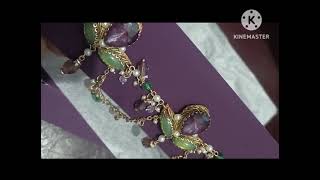 Necklace designeverstylishcom jewellery haulnew latest necklace designbridal jewellery❤️review [upl. by Miru]