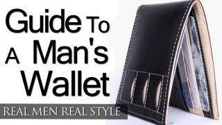 Guide To A Mans Wallet  Wallet Types  What To Carry In Your Wallet  How To Buy A Wallet [upl. by Willock]