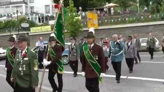 BERGNEUSTADT 2014 Sternenmarsch der Kompanien  GrafEberhardPlatz  Schützenfest [upl. by Acim871]