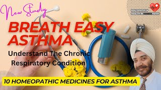 Breath Easy 10 Best Homeopathic Medicines For Asthma  COPD [upl. by Nauquf]