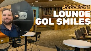 Como é a Sala VIP da GolSmiles no Aeroporto do Galeão RJ  Área do Embarque Doméstico Viaja Rafa [upl. by Nowtna]