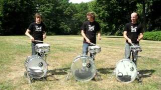 Playmobeat Drumtrio im Treptower Park [upl. by Rennie928]