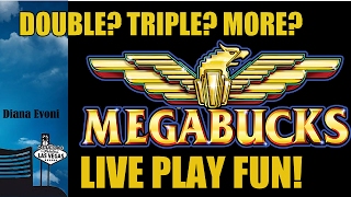 MEGABUCKS SLOT MACHINEBIG WINLIVE PLAY [upl. by Barbe]