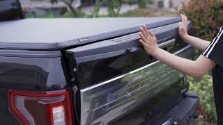 How to Install YITAMOTOR Tonneau Covers in Your Car？ [upl. by Aseuqram267]