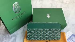 Goyard Green Goyardine Matignon GM [upl. by Gerti]