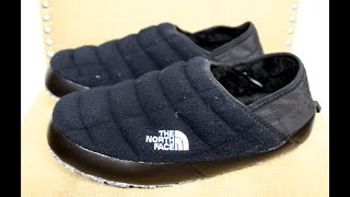 Those Slippers are flawed North Face ThermoBall Traction Mule V Denali [upl. by Hoffarth]