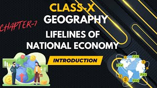 Lifelines of National Economy 10 Geography  Part 2 [upl. by Carissa]