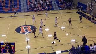 Ridgefield High School vs Fort Vancouver Mens Varsity Basketball [upl. by Rimisac513]