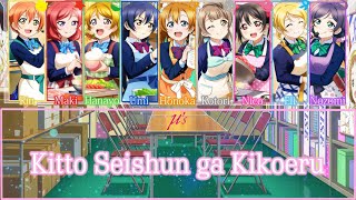 µs Kitto Seishun ga Kikoeru ending 1 ENGROMKAN [upl. by Arabela]