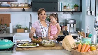 Judy Anns Kitchen 6 Ep 1 My Pinoy Favorites  Binakol Seafood Kare Kare Tilapia [upl. by Etnasa]