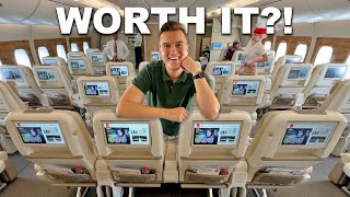 Emirates NEW A380 Premium Economy  Overpriced or Worth It [upl. by Micheil]