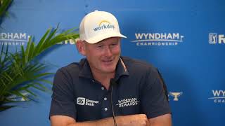 Brandt Snedeker Preview Press Conference Wyndham Championship 2024 [upl. by Aicen]