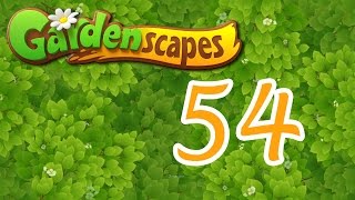 Gardenscapes level 54 Walkthrough [upl. by Ankney403]