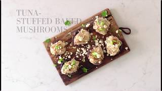 Tuna Stuffed Baked Mushrooms [upl. by Canada666]