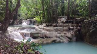 Kanchanaburi  Thailand  Erawan Waterfalls  2017 [upl. by Winton714]