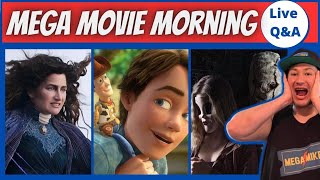 MEGA Movie Morning  Live Movie NewsQampA [upl. by Ahsinyar638]