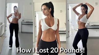 How I Lost 20 Pounds The stuff they dont want you to know [upl. by Adamina]