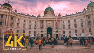 4K Austria Vienna  Travel Journal  4K Urban Documentary Film  1 HOUR [upl. by Etnovahs]