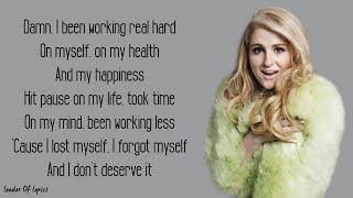 Meghan Trainor  TREAT MYSELF Lyrics [upl. by Lalad]