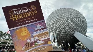 LIVE From EPCOT International Festival of the Holidays Begins [upl. by Zoie]