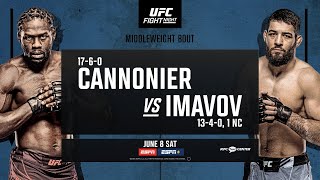 Cannonier Vs Imavov Recap [upl. by Cordier]