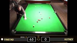 Tom Finstad  97 Break  2013 AQS3 Final [upl. by Paco]