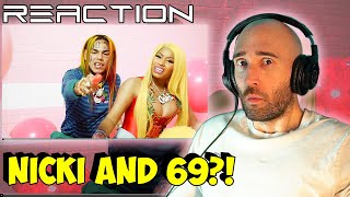 6IX9INE NICKI MINAJ  FEFE FIRST TIME REACTION [upl. by Yemorej]