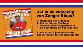 Zanger Rinus  We are de Sjampions [upl. by Africah]