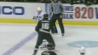 George Parros vs Krys Barch Nov 22 2008 [upl. by Kiley]