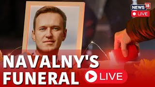 Alexei Navalnys Funeral LIVE  Funeral Of Russian Opposition Leader Alexei Navalny  Russia News [upl. by Nnylyrehc289]