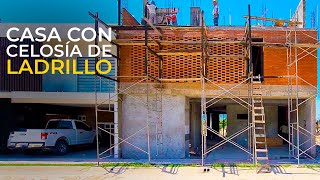 CASA CON CELOSÍA DE LADRILLO  OBRAS AJENAS [upl. by Casimir814]