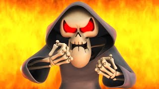 Reaper Sam is Angry  Spookiz  Funny cartoons for children [upl. by Henley]