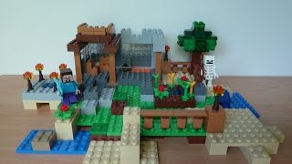 LEGO 21116 LEGO MINECRAFT Crafting Box Build 28 [upl. by Yllom]