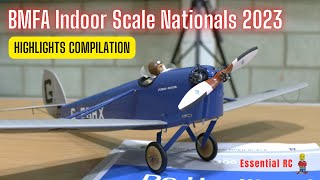 Fantastic Indoor Scale RC Aeroplanes HIGHLIGHTS COMPILATION  BMFA Indoor Scale RC Nationals 2023 [upl. by Steele]