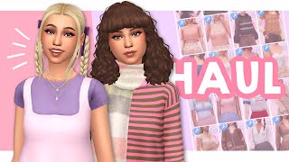 BEST CC FINDS  Sims 4 Custom Content Haul Maxis Match [upl. by Odey184]