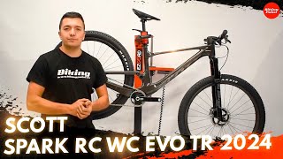 Presentación  Scott Spark RC World Cup Evo TR 2024 [upl. by Edmund]