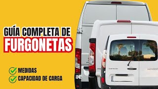 Guía COMPLETA de Furgonetas Tamaños y Capacidades  Furgonetas de Ocasión  Carmotive [upl. by Xel]