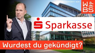 Sparkasse kündigt weiteren 38000 Kunden  Was du jetzt tun kannst  Anwalt Christian Solmecke [upl. by Regan]