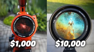 1000 vs 10000 Telescope Same Picture [upl. by Nyvets]