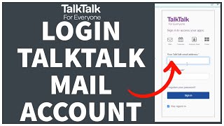 How to Login TalkTalk Mail Account TalkTalk Mail Sign In Tutorial [upl. by Jorge]