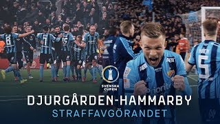 DjurgårdenHammarby  Straffavgörandet  Svenska cupen Kvartsfinal [upl. by Mou284]