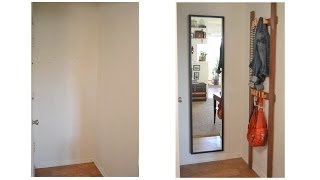 Entryway decor ideas for tiny spaces [upl. by Hotze]