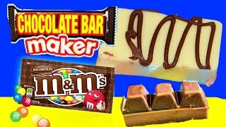 DIY Chocolate Candy Bar Maker [upl. by Euqinahc]