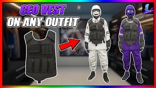 GTA 5 ONLINE HOW TO GET CEO VEST ON ANY OUTFIT AFTER PATCH 168 [upl. by Michey996]