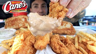 MUKBANG EATING RAISING CANES CHICKEN TENDERS amp FRIES WITH WINGSTOP CHEESE REAL EATING SOUNDS ASMR [upl. by Mazman186]