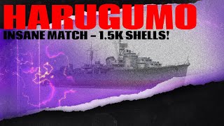 Harugumo  Insane Match 15k Shells [upl. by Simons551]