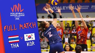 Thailand 🆚 Korea  Full Match  Women’s Volleyball Nations League 2019 [upl. by Gawlas]