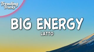 Latto  Big Energy Clean  Lyrics [upl. by Dag]