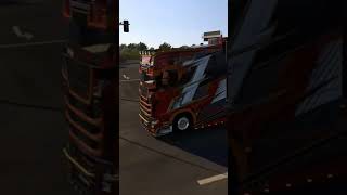 SCANIA S 770 LONGLINE DOUBLE EKERI CUSTOM SKIN quotICEMANquot ets2 truckshow pcgaming mod scania [upl. by Inavoy841]