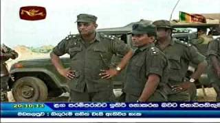 Wanni Meheyuma SLA 55th Div Fortifies FDL Up to Puthumathalan North 2009 Mar 26 [upl. by Vigen]